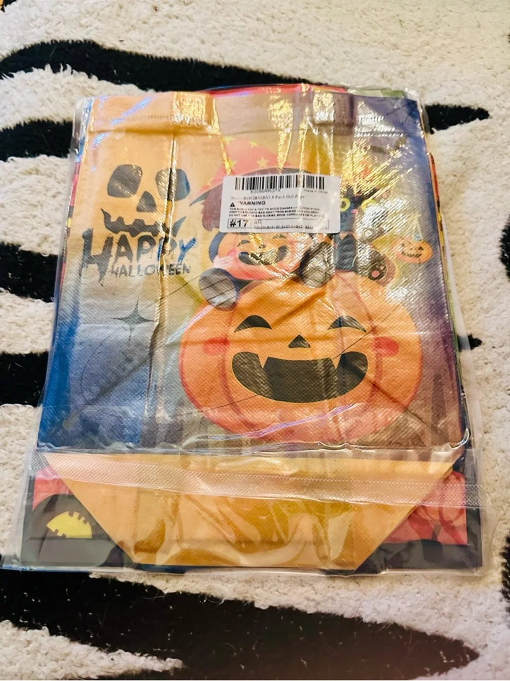 Spooky Halloween Treat Bags – 8 Pack